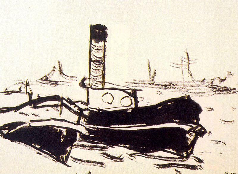 The Port Of Hamburg 3 — Albert Marquet