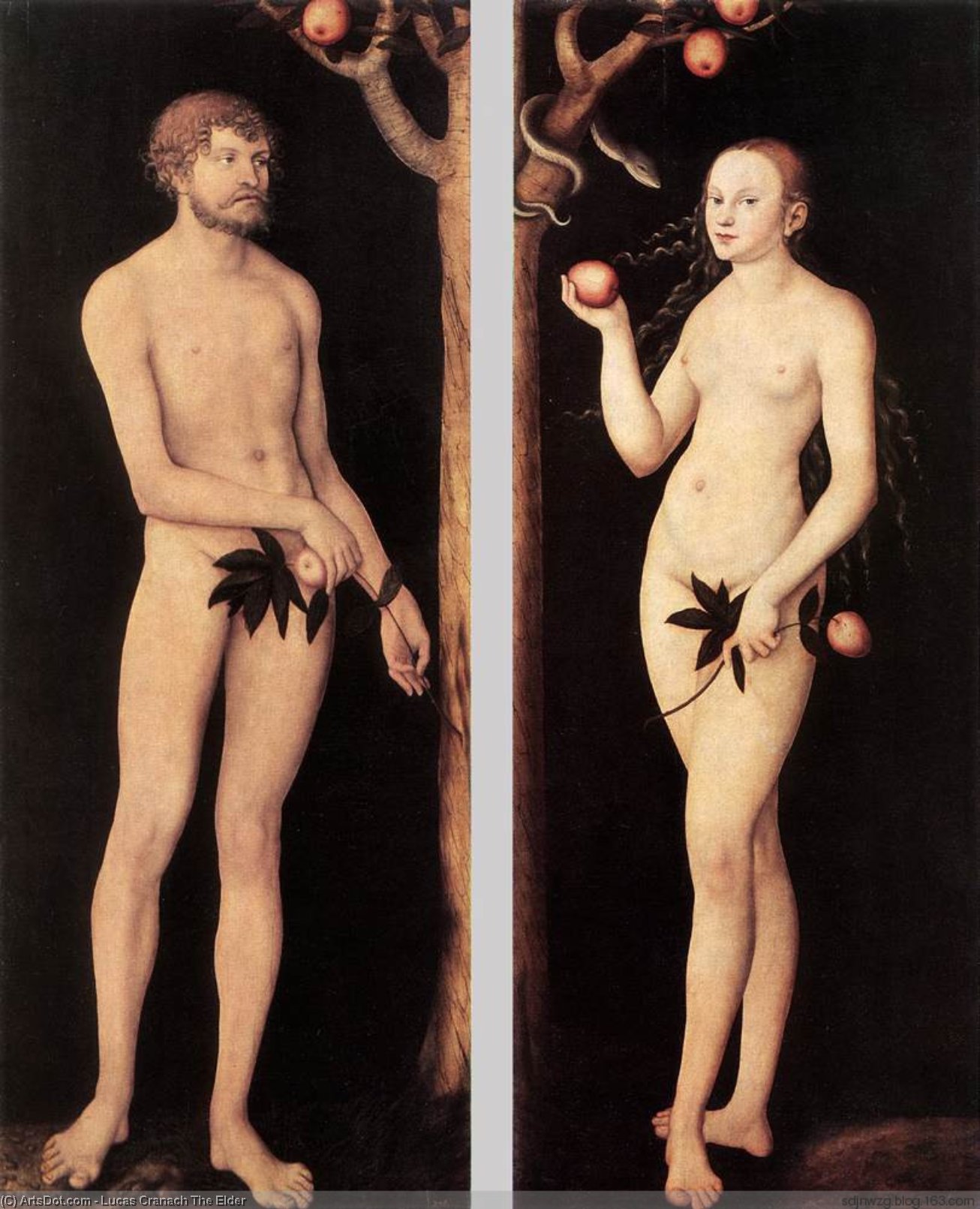 Adam And Eve — Лукас Кранх (старший)