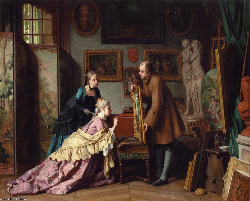 A Visit To The Studio — Jean Carolus