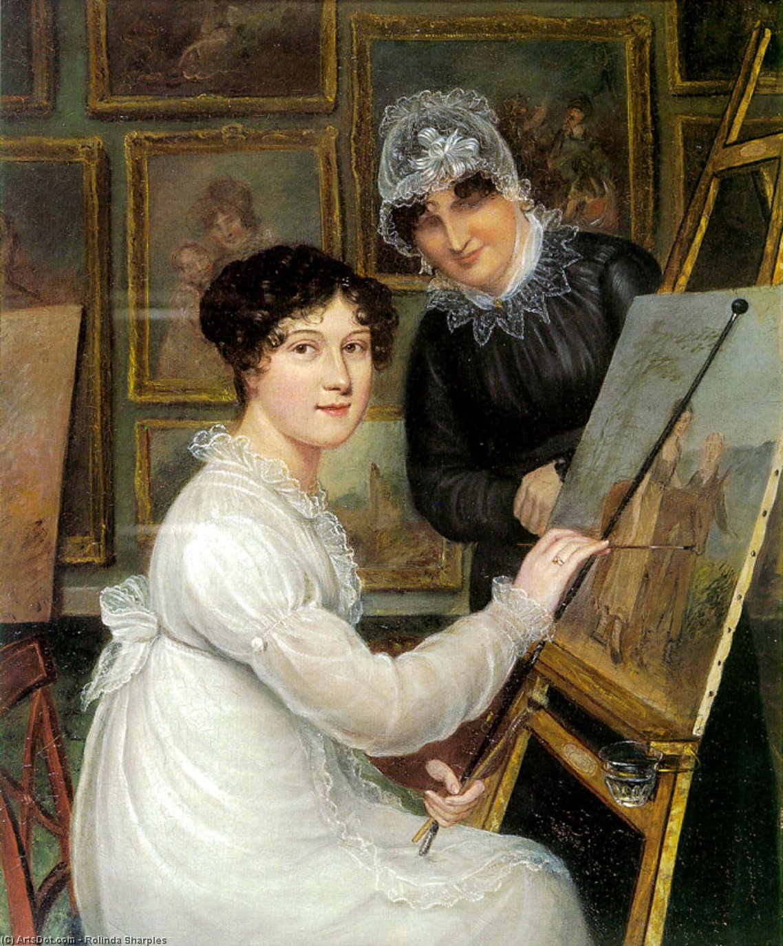 Self-portrait With Mother — Ролинда Шарплс