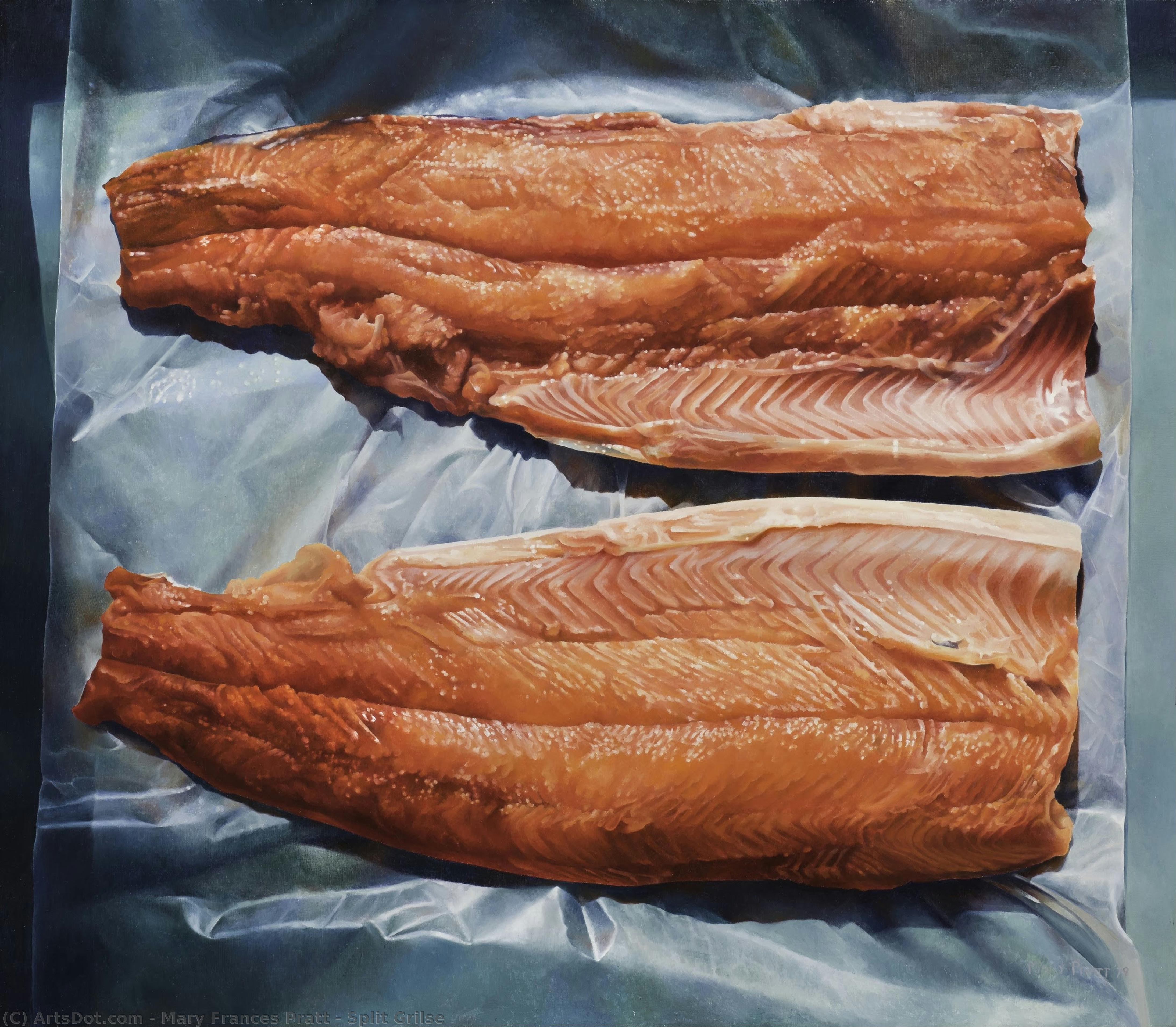 Split Grilse — Mary Frances Pratt