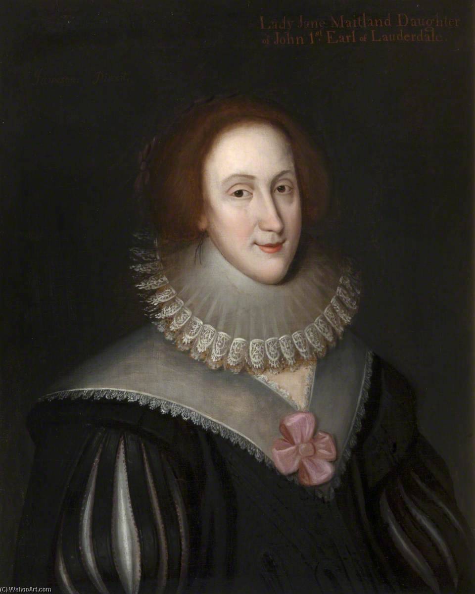 Lady Jane Maitland (1612–1631) — George Jamesone