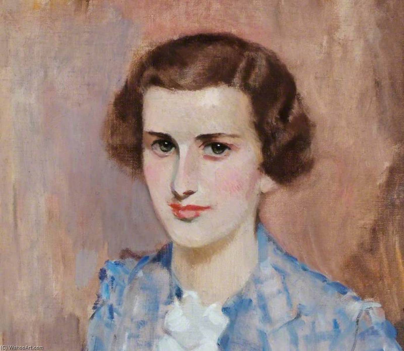 Head And Shoulders Of A Woman — James Mcbey
