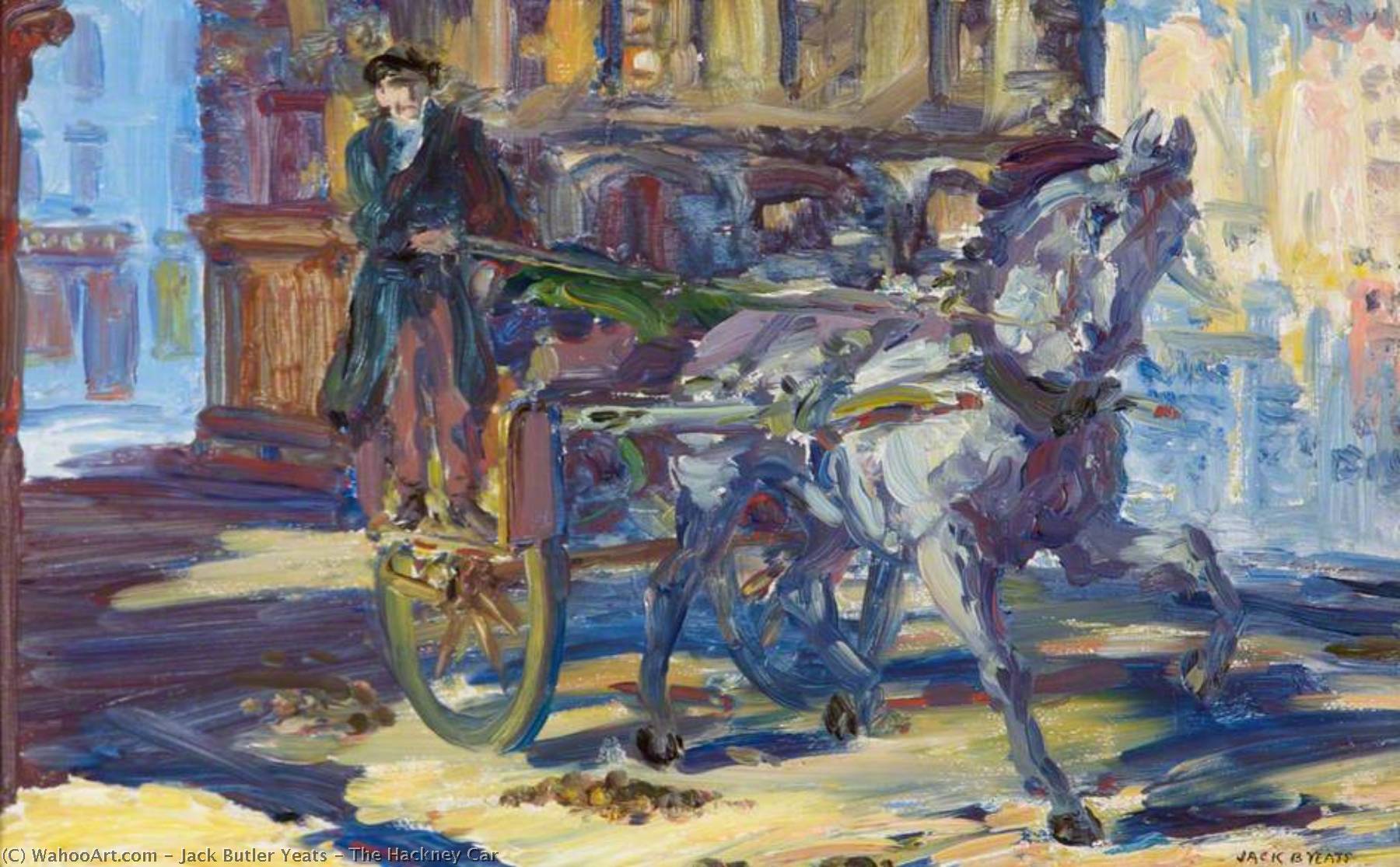 The Hackney Car — Jack Butler Yeats
