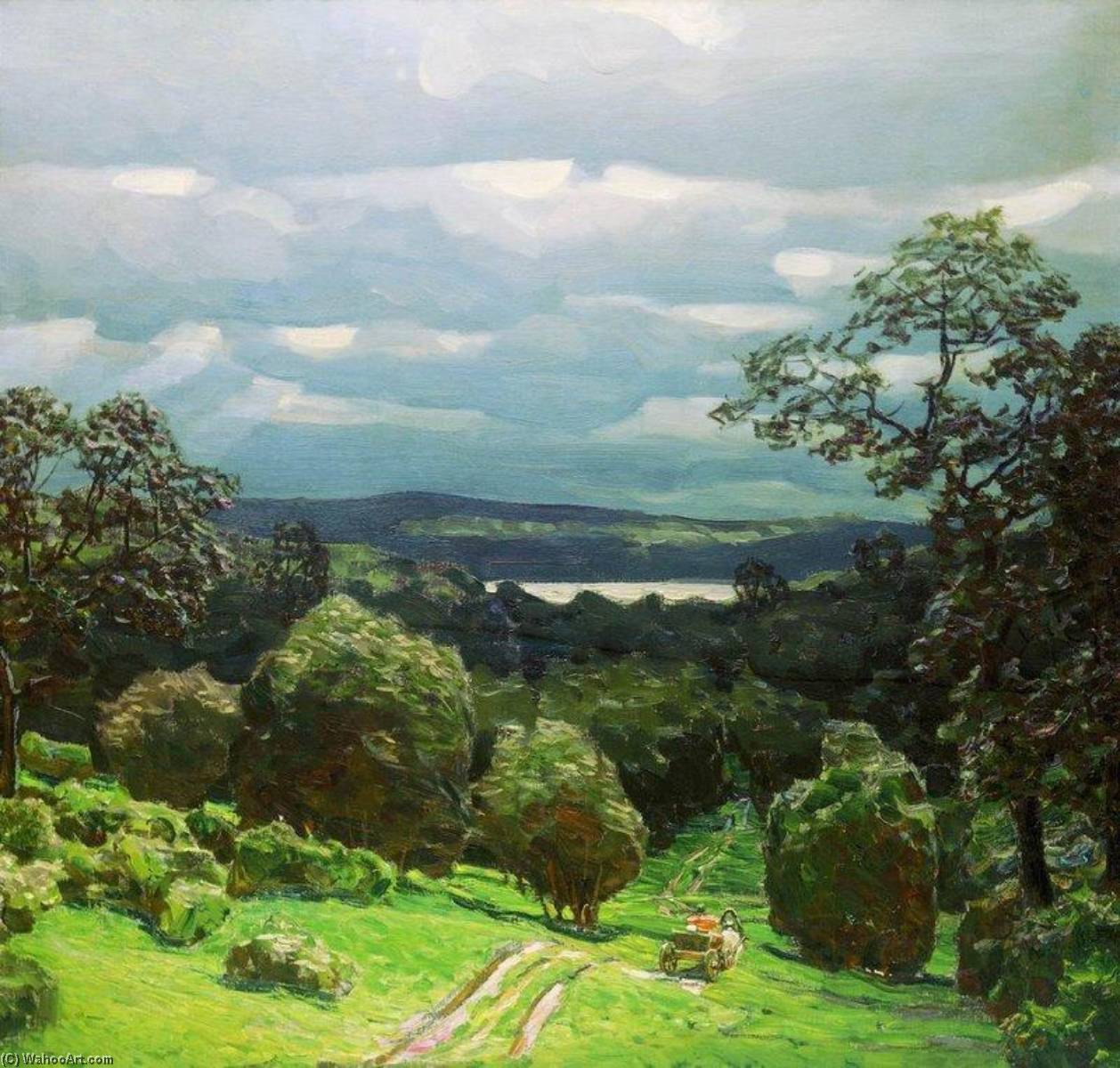 A Gray Day — Apollinari Vasnetsov