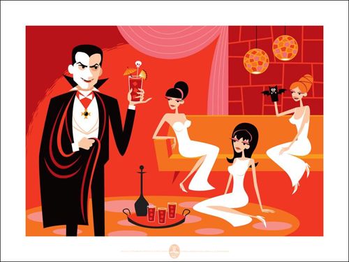 Count Dracula — Josh Agle (shag)
