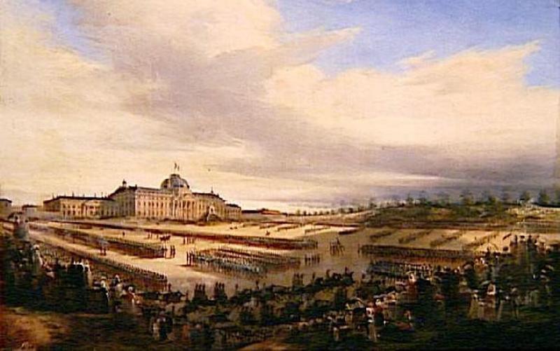 Distribution Des Drapeaux A L'armee.27 Mars 1831 — Dubois François