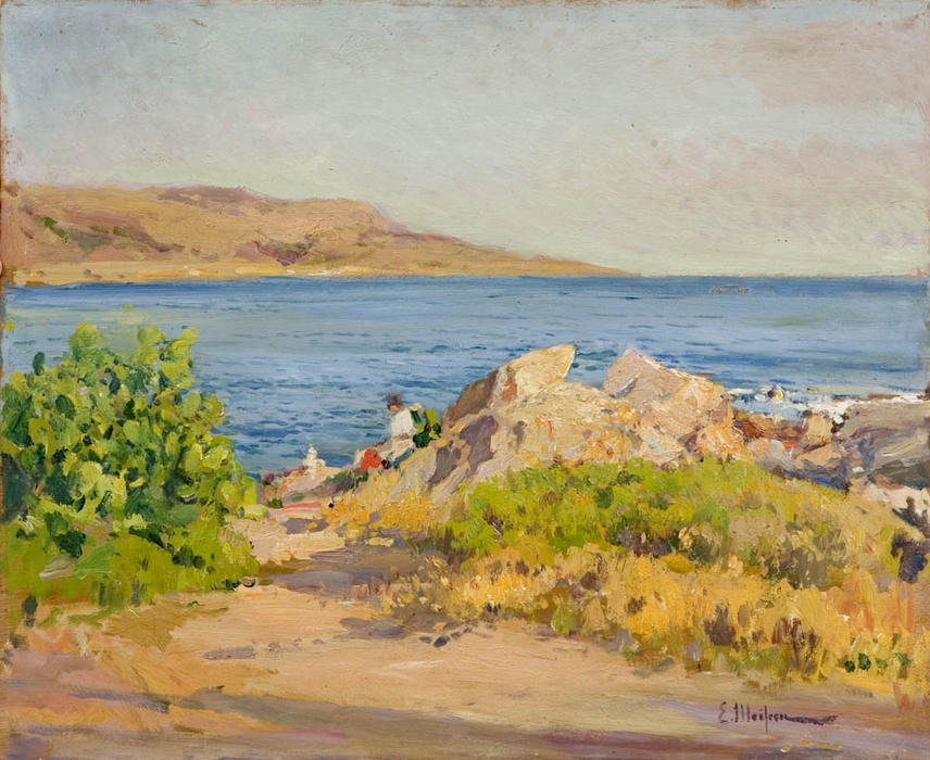 Paisaje De Costa — Eliseo Meifrèn I Roig
