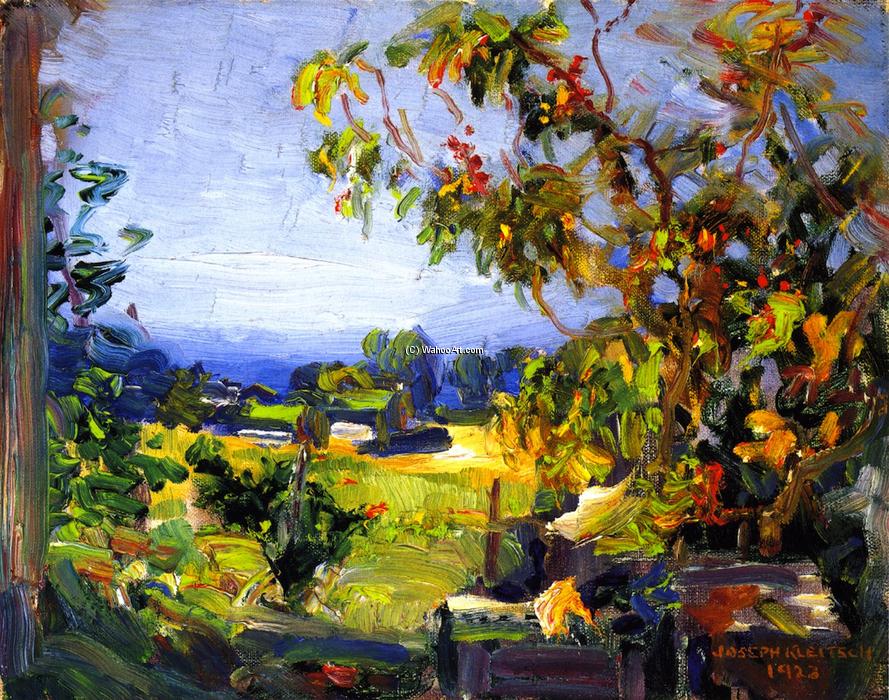 Our Garden — Joseph Kleitsch