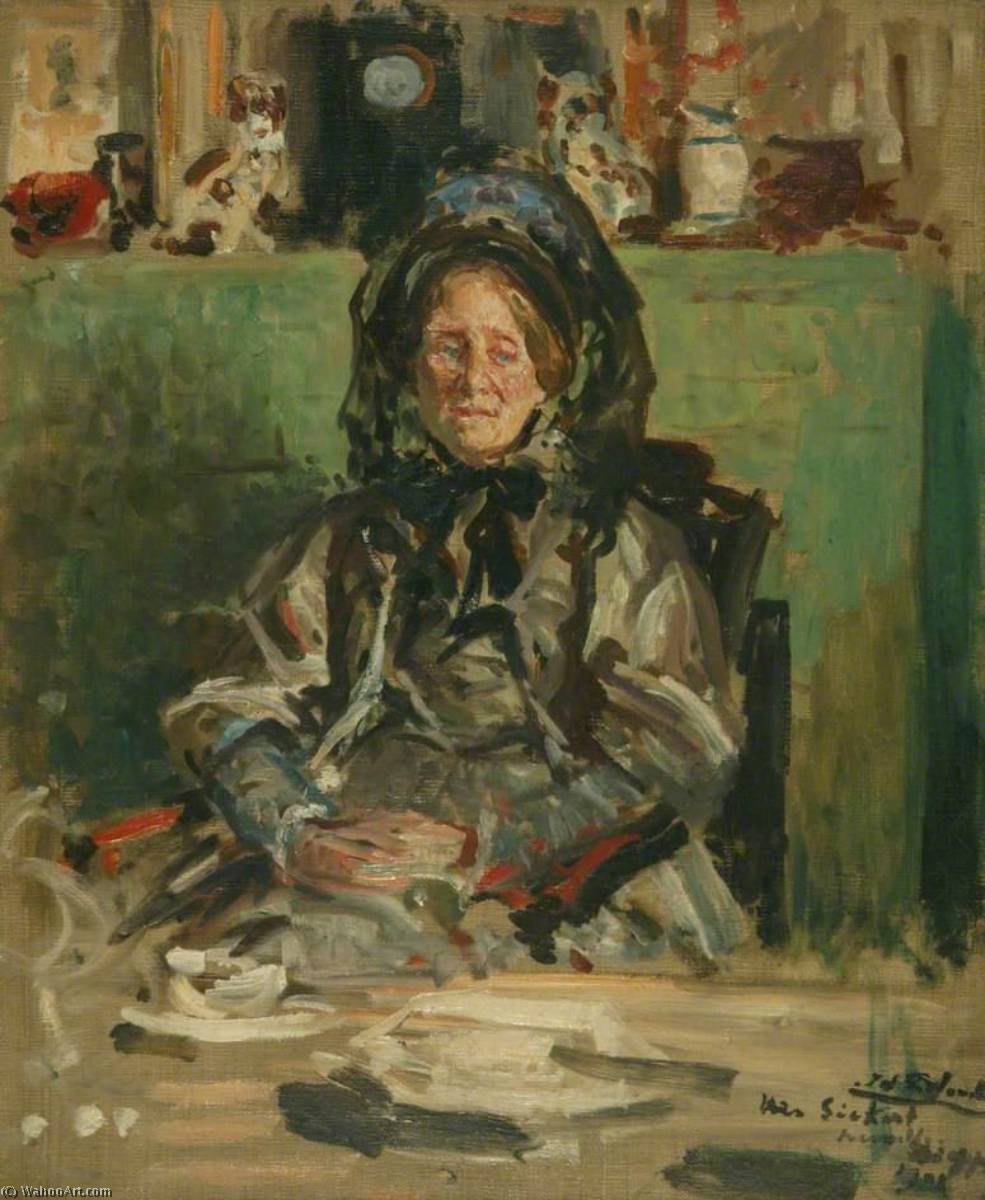 Mrs Sickert — Жак-эмиль Бланш