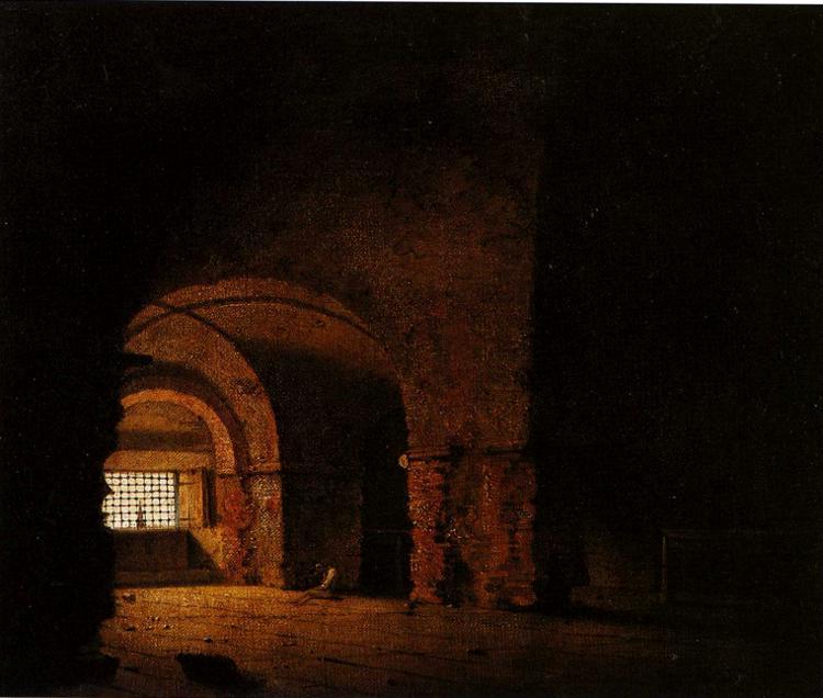 Small Prison Scene — Joseph Wright Of Derby