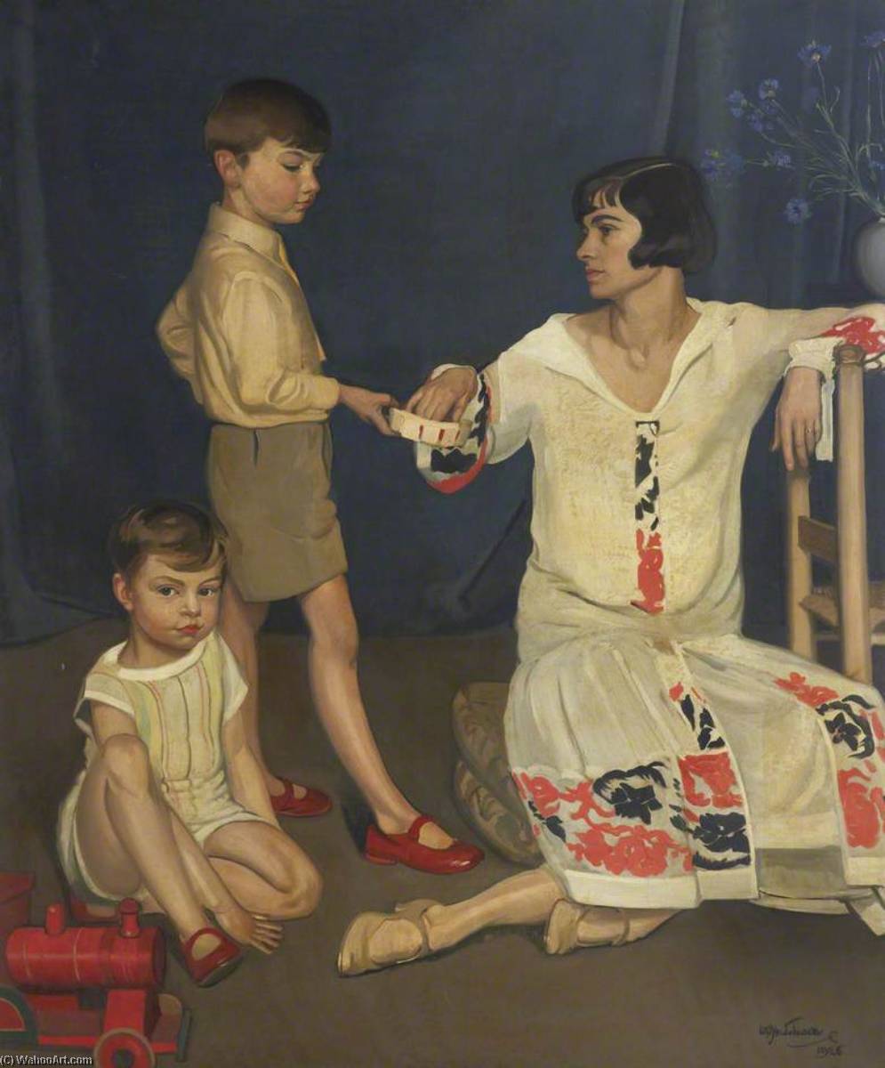 Family Group — William Oliphant Hutchison