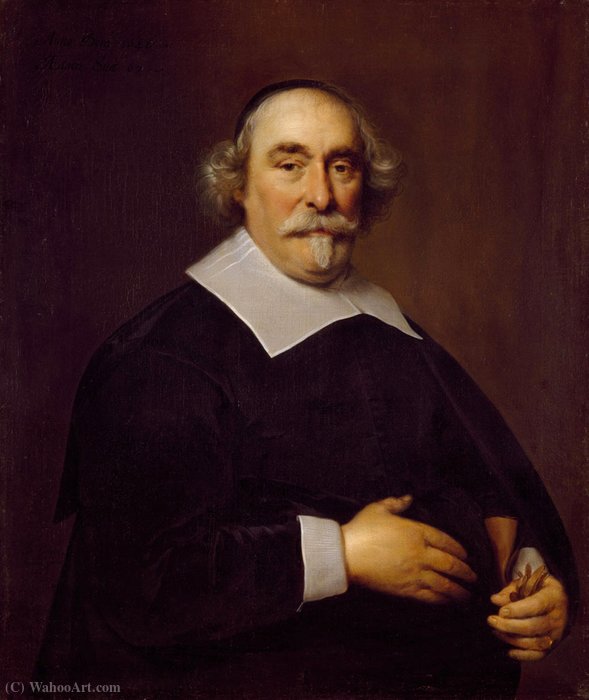 Portrait Of Jan Corneliszn Geelvinck — Cornelius Der Ältere Jonson Van Ceulen