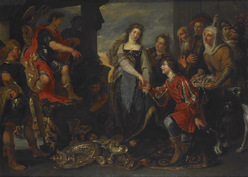 Générosité De Scipion L'africain — Pieter Van Mol
