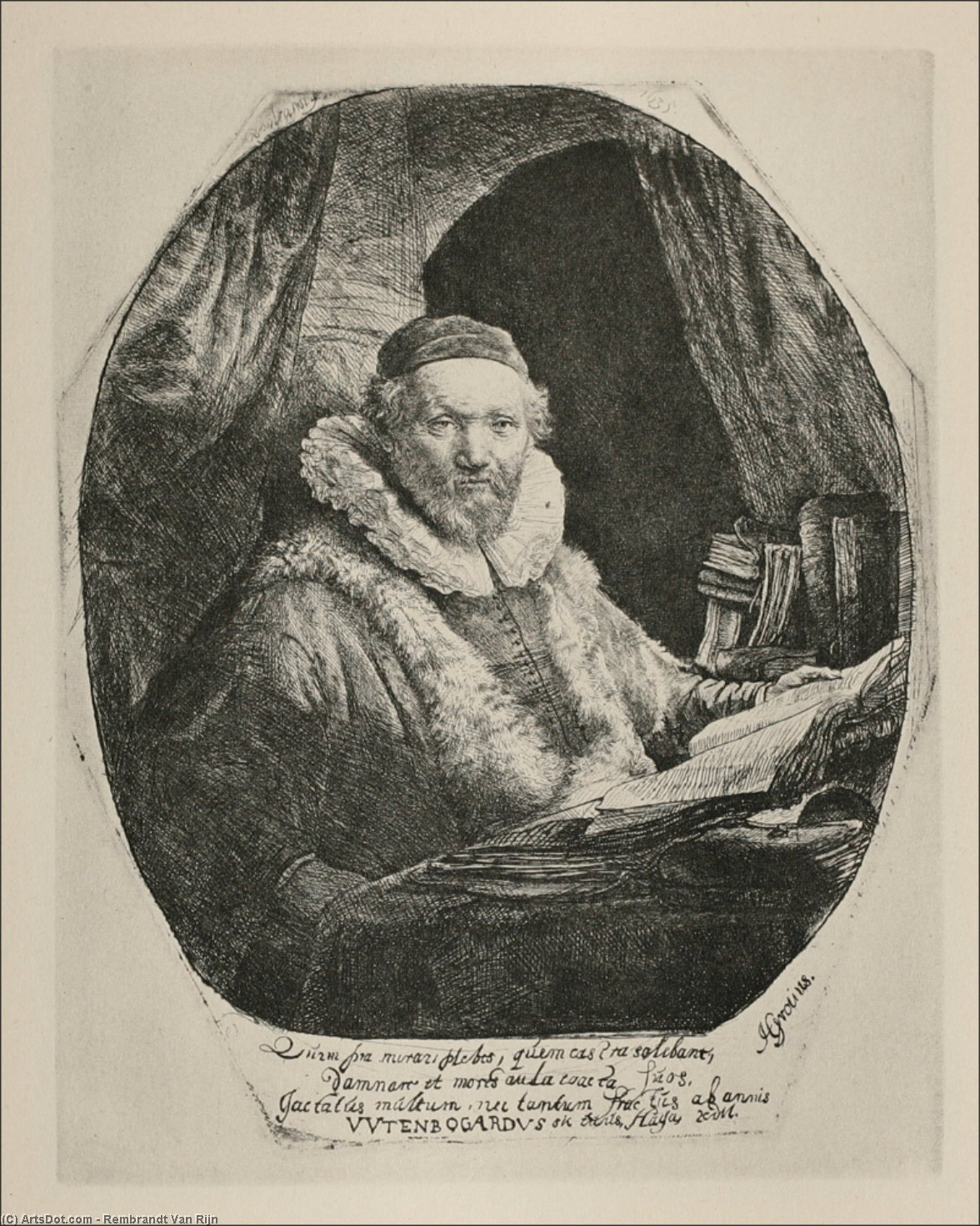 Johannes Uijtenbodaerd — Rembrandt Van Rijn
