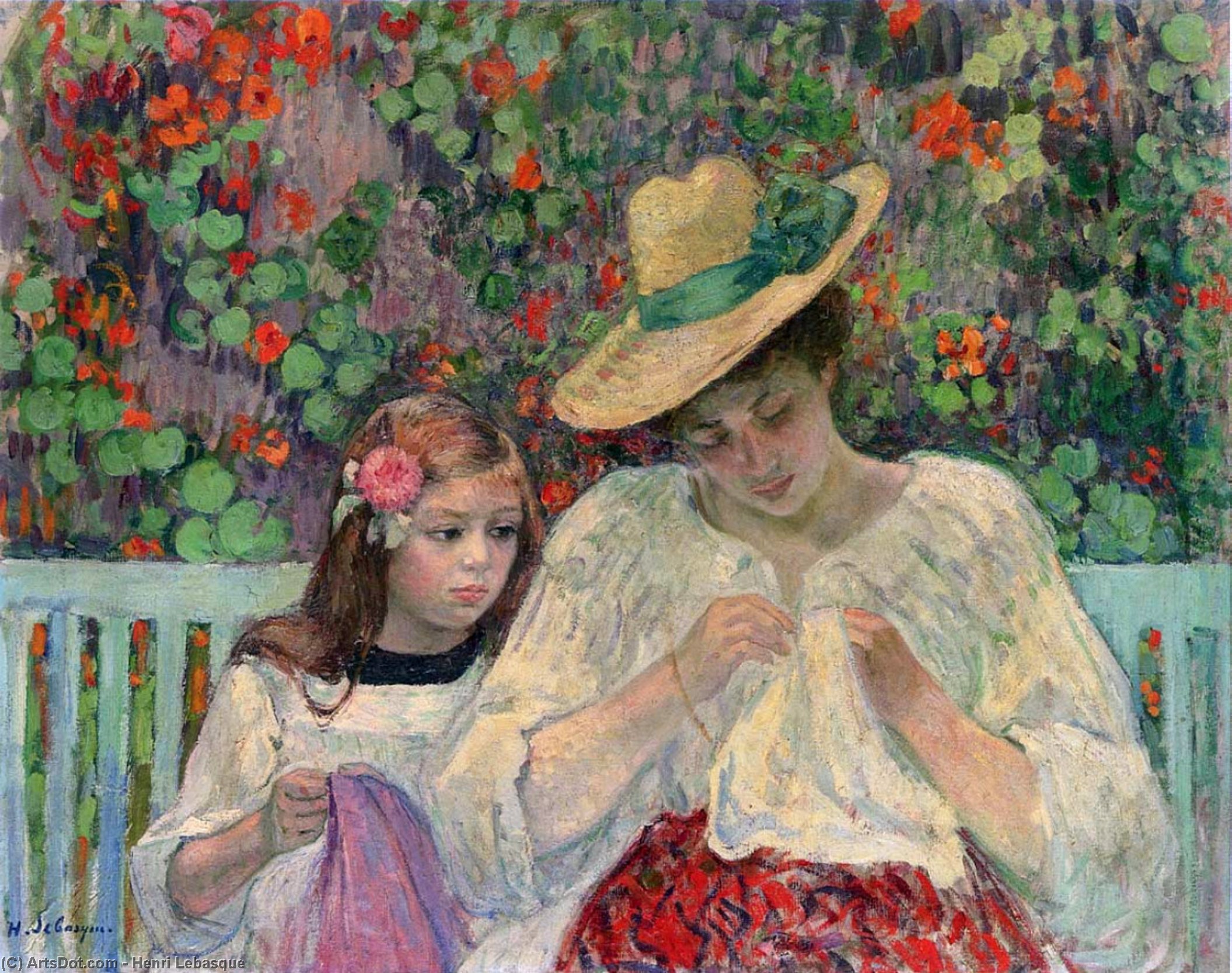 The Sewing Lesson — Лебаск