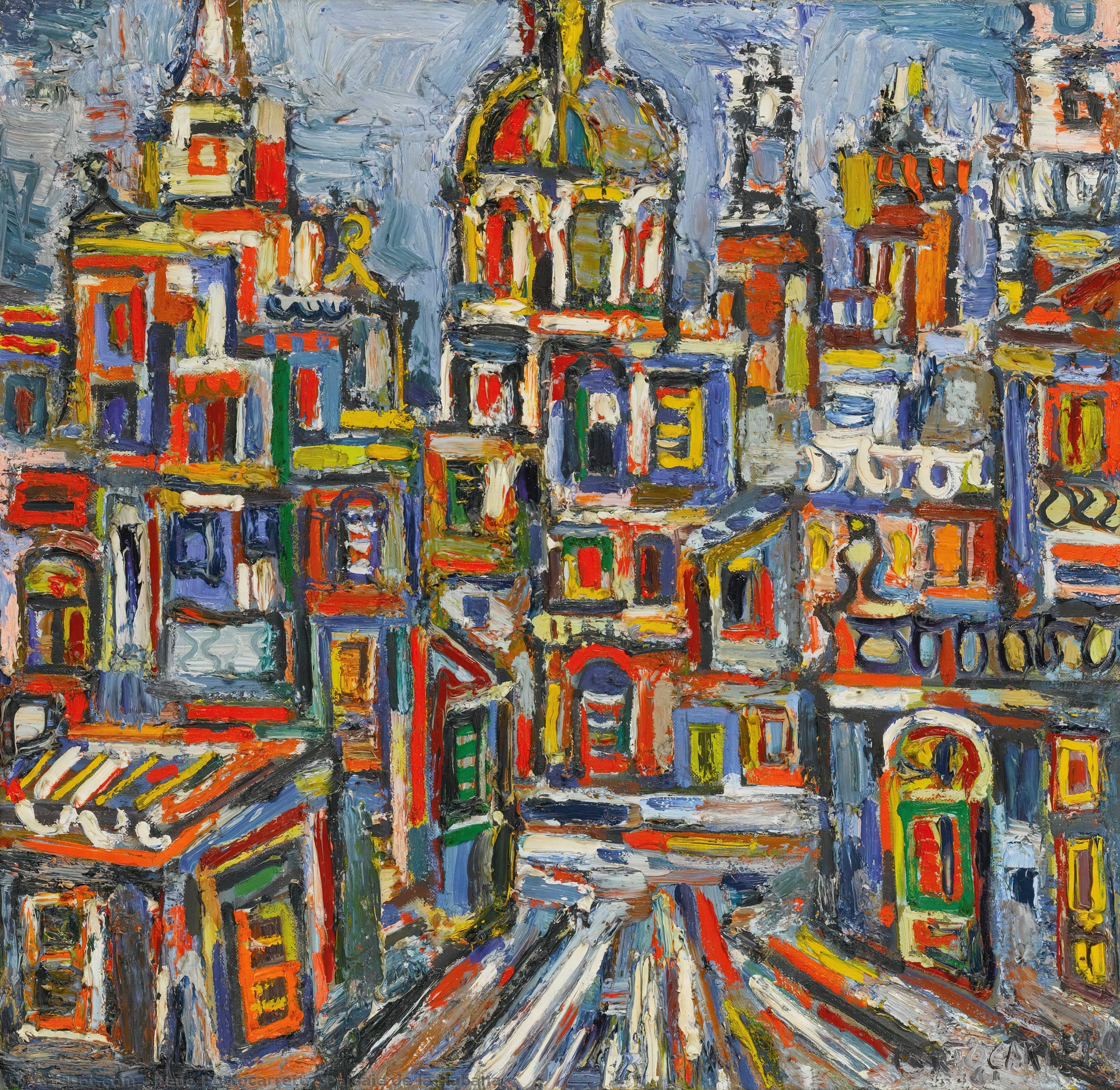 Paisaje De La Habana — René Portocarrero