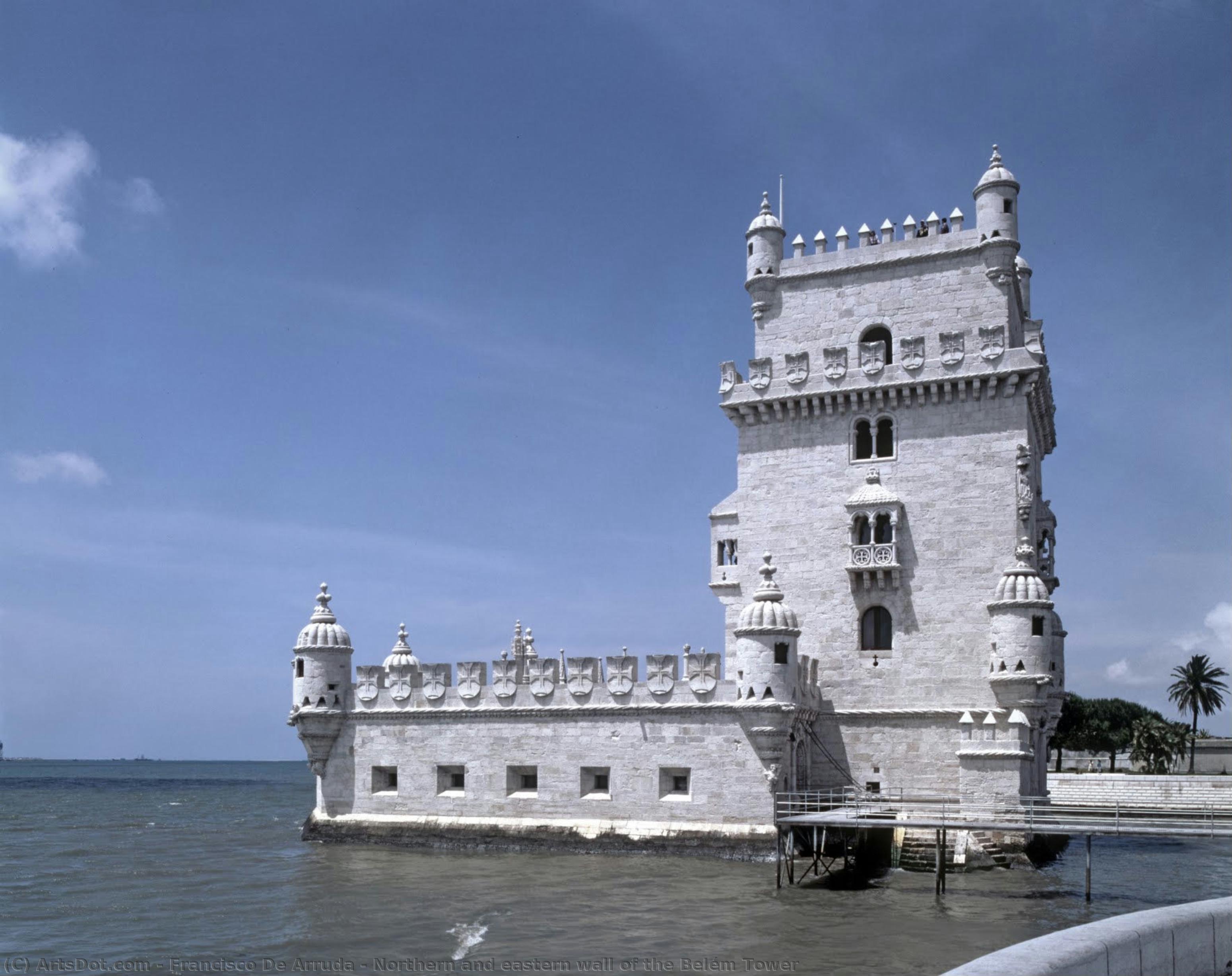 Northern And Eastern Wall Of The Belém Tower — Francisco De Arruda