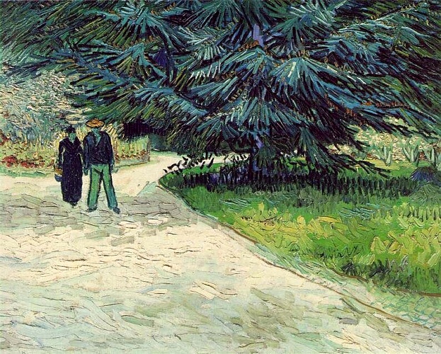Der Poesiegarten [oktober 1888] — Vincent Willem Van Gogh