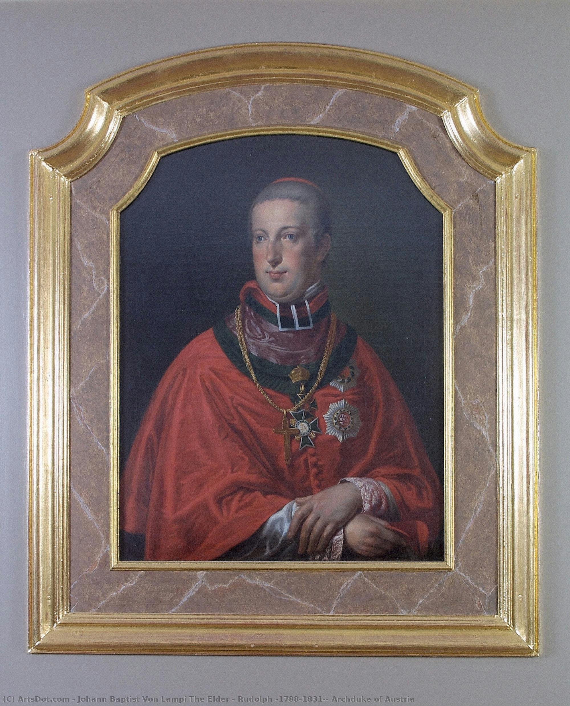 Rudolph (1788-1831), Archduke Of Austria — Johann Baptist Von Lampi The Elder