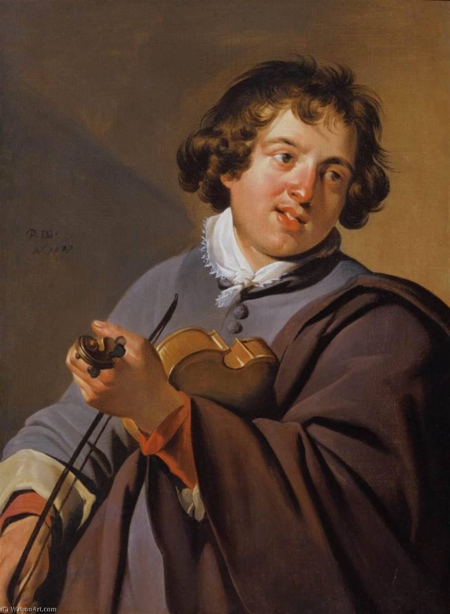 The Violin Player — Pieter Fransz De Grebber