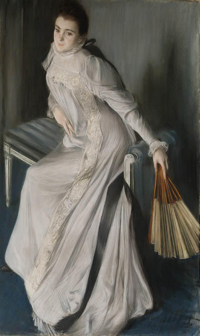 Portrait Of Eugenia Huici De Errazuriz — Jacques-émile Blanche