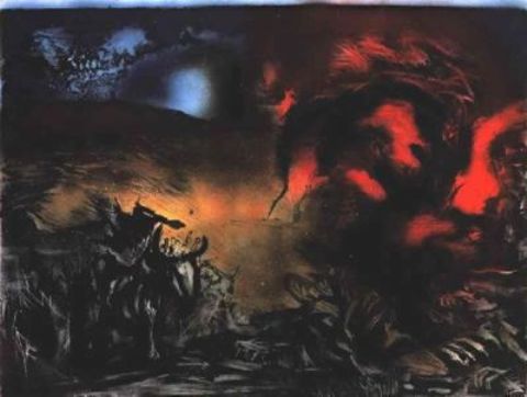 Landscape With Steer — ジャクソン・ポロック