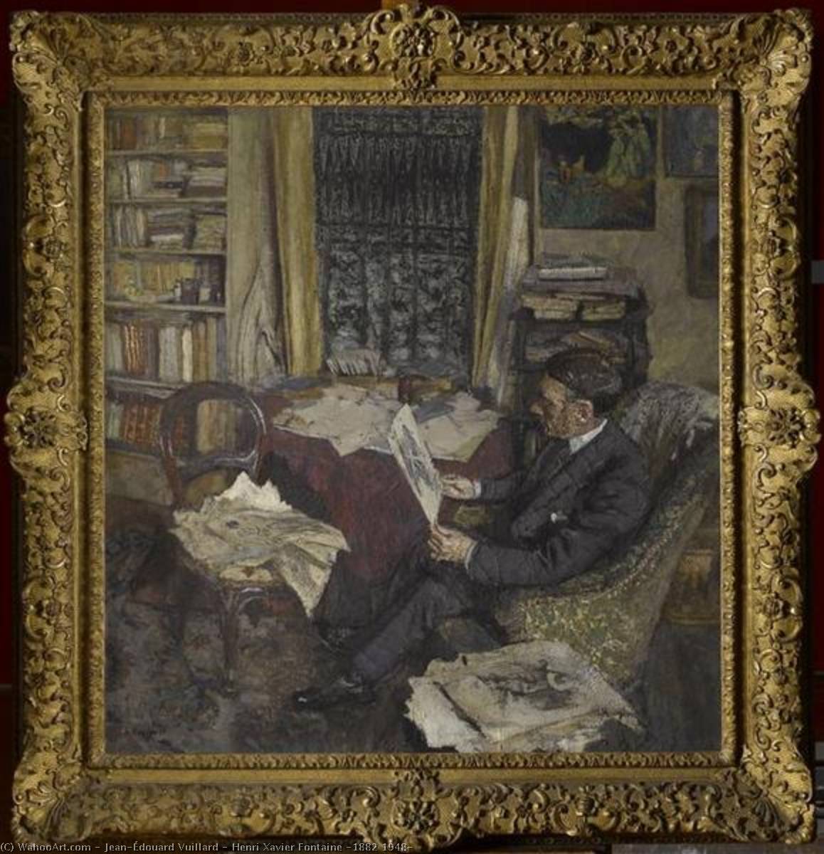 Henri Xavier Fontaine (1882 1948) — Jean-édouard Vuillard