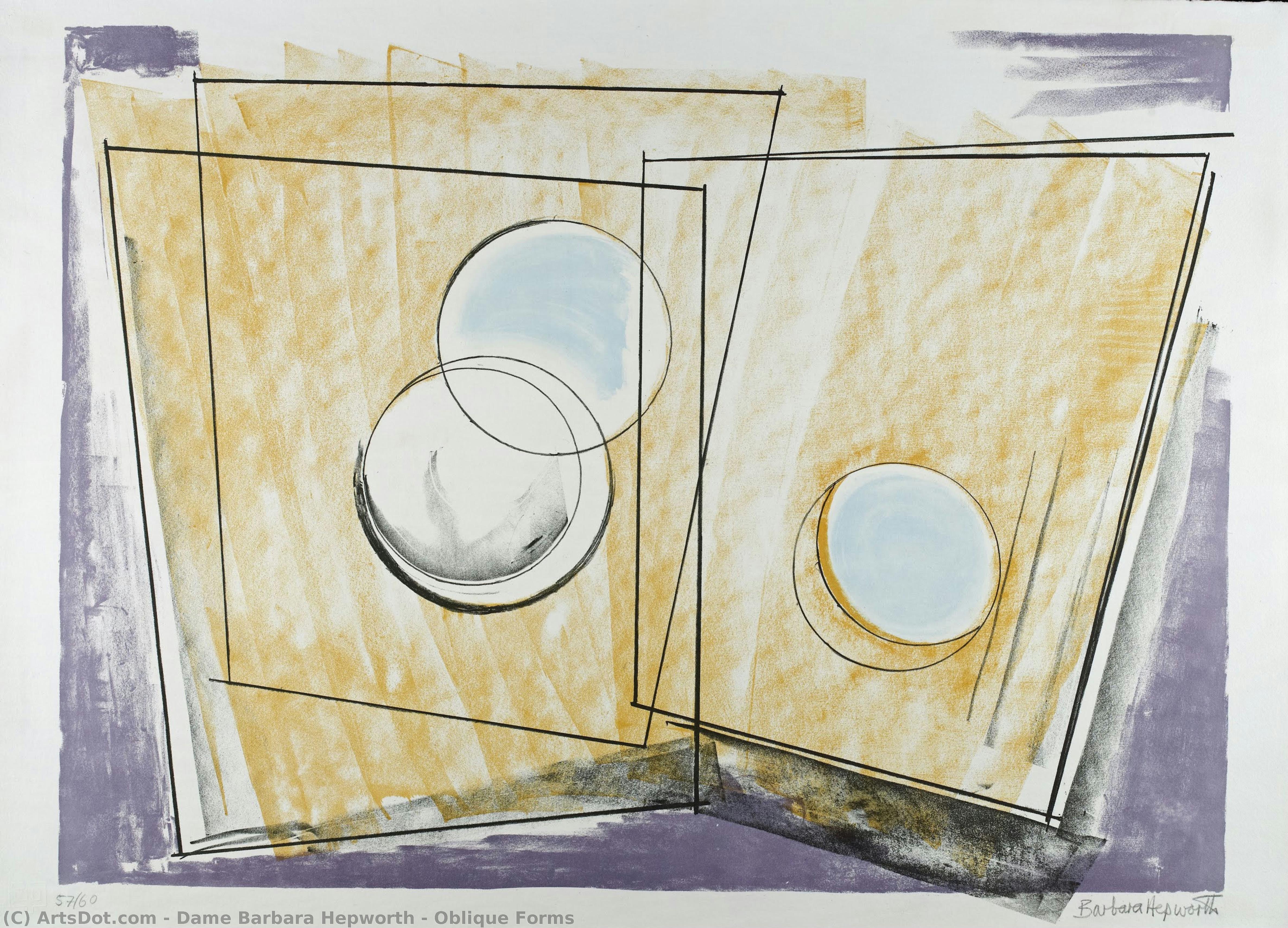 Oblique Forms — Barbara Hepworth
