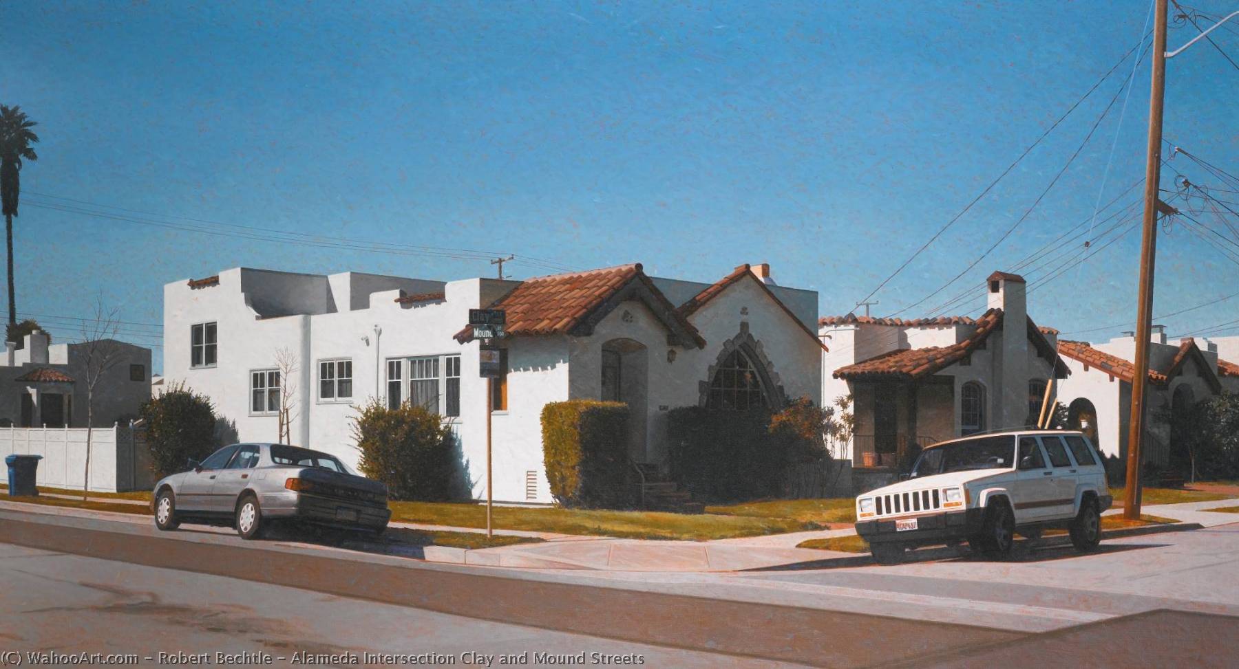 Alameda Intersection Clay And Mound Streets — Robert Bechtle