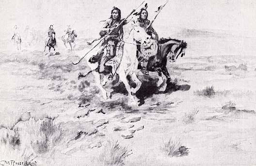 War Party, (painting) — Charles Marion Russell