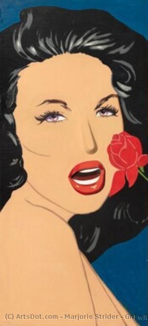 Girl With Rose — Маргарита Стридер