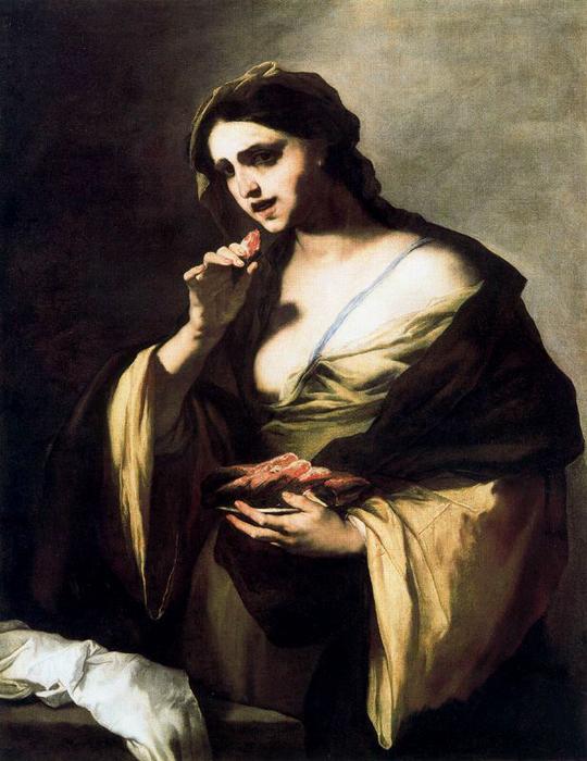 Suicide Of Portia — Luca Giordano