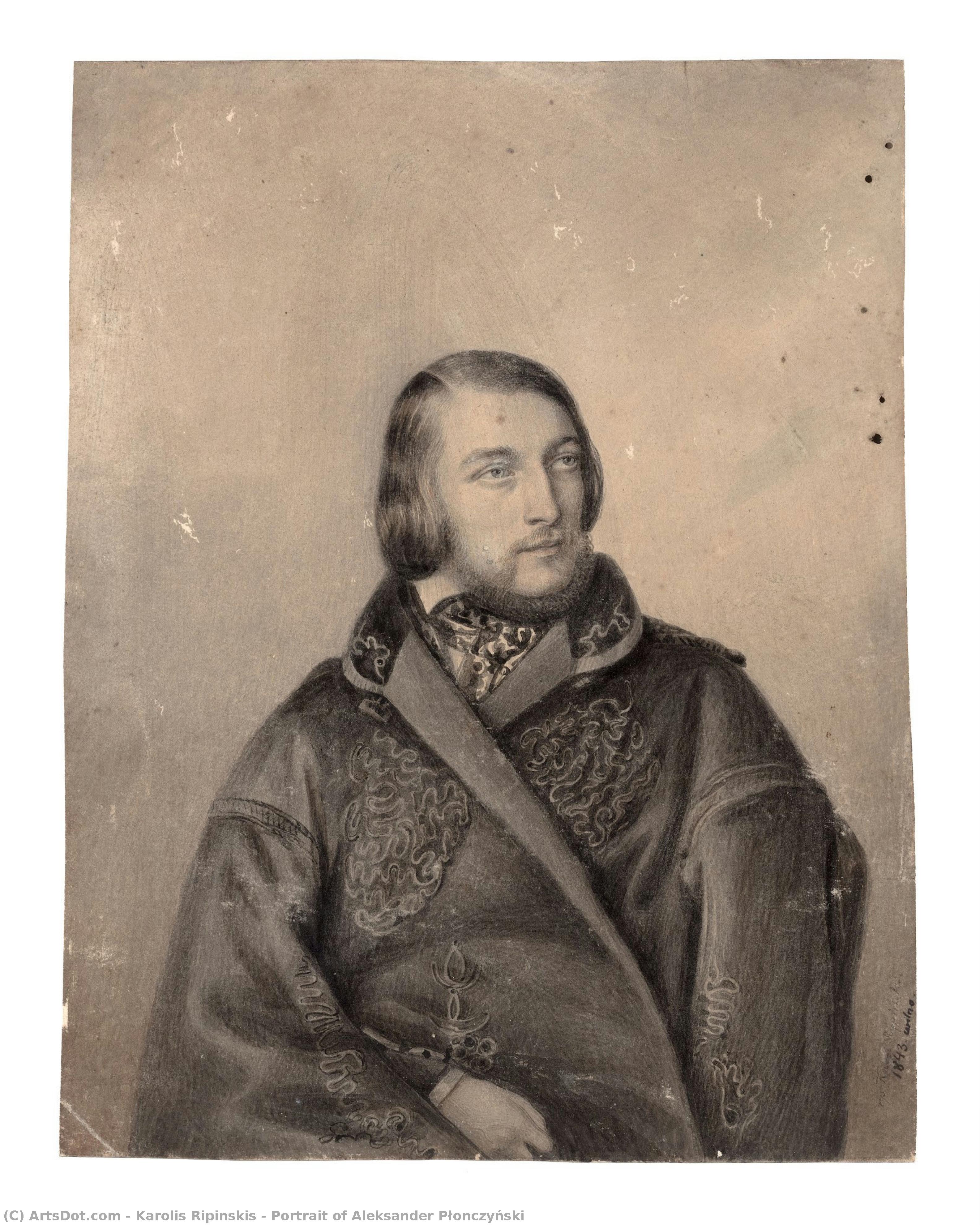Portrait Of Aleksander Płonczyński — Karolis Ripinskis