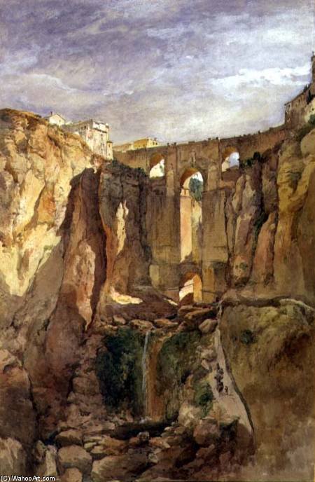 The Gorge, Ronda, Spain — Edward Angelo Goodall