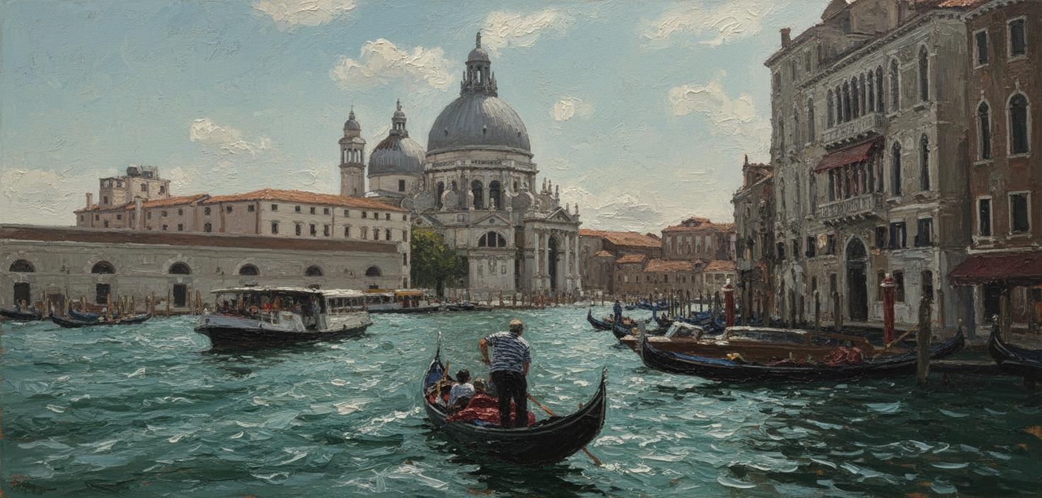 Eternal Transit: The Weight Of Venetian Light — Sophie Guérin