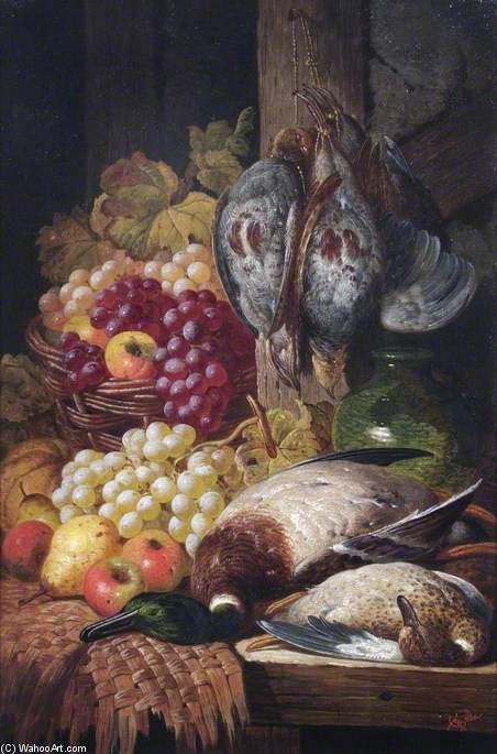 Still Life With Fruit And Game — Charles Thomas Bale