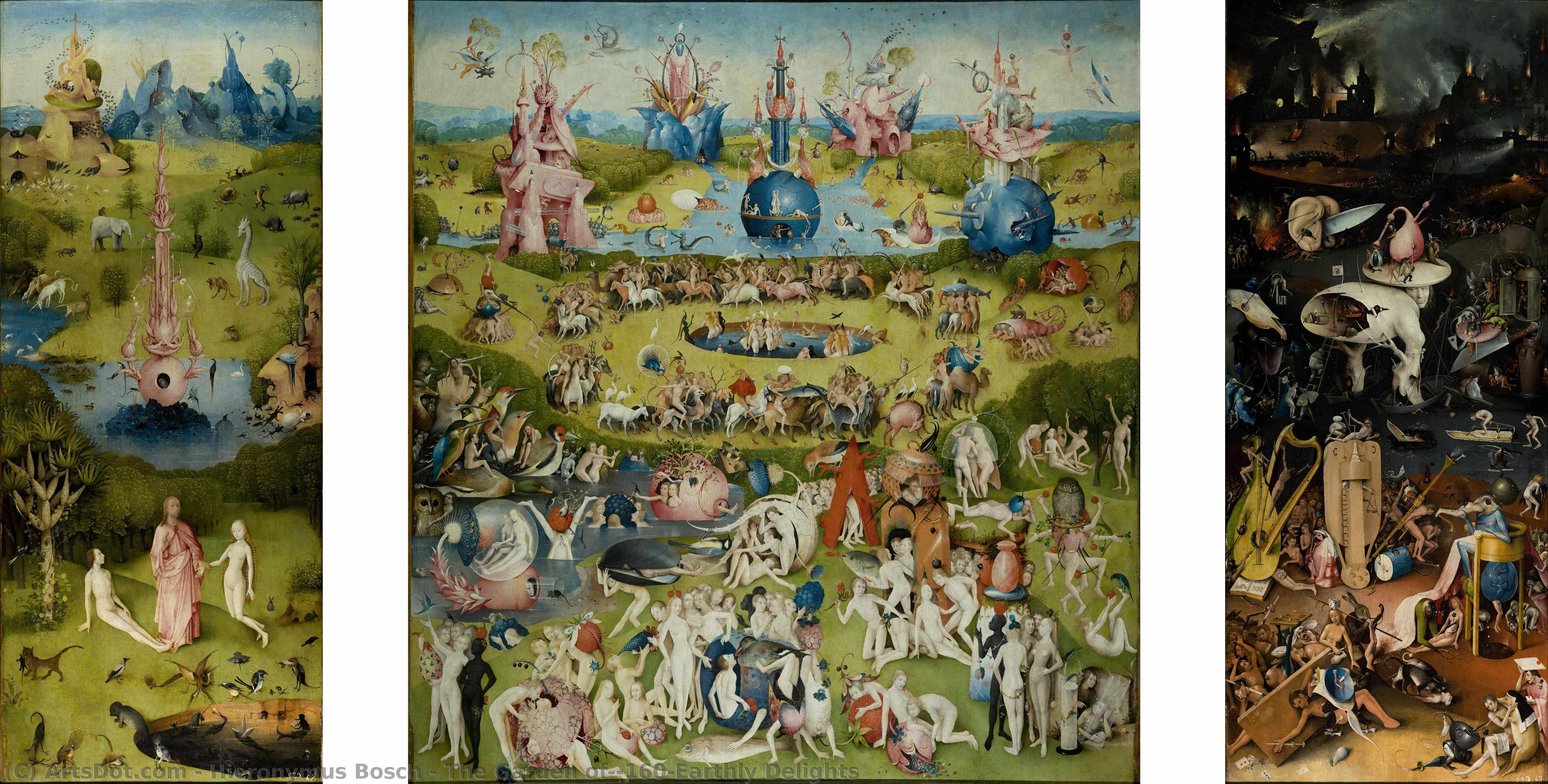 The Garden Of Earthly Delights — Hieronymus Bosch