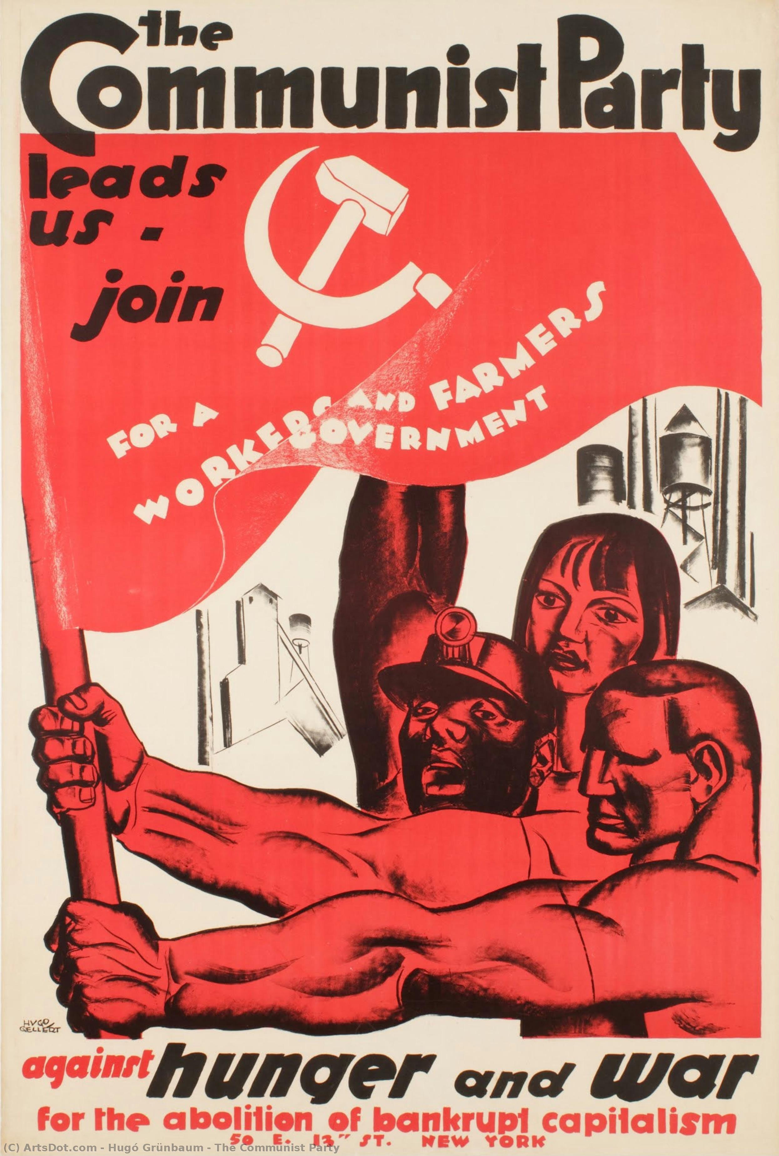 The Communist Party — Hugó Grünbaum