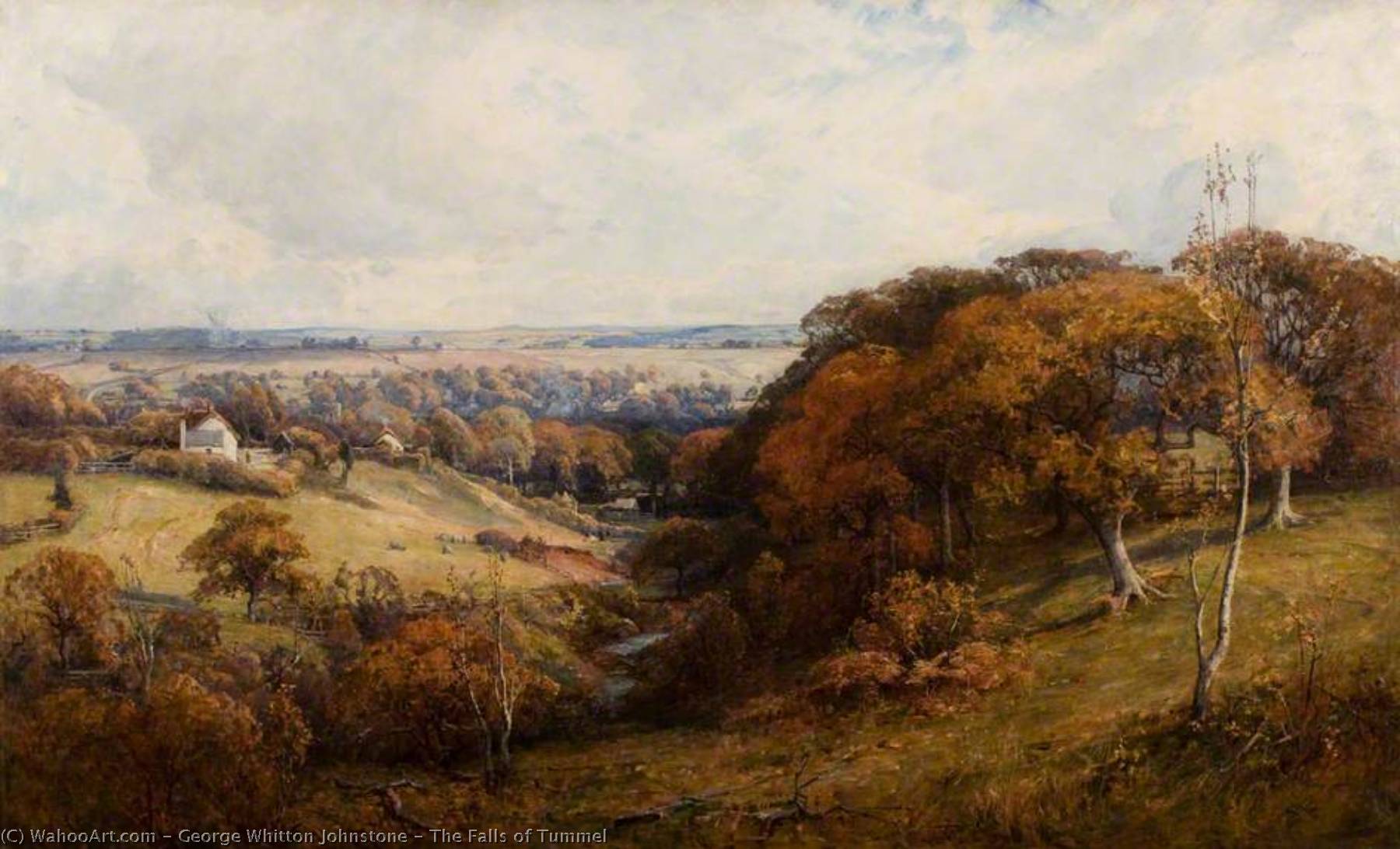 The Falls Of Tummel — George Whitton Johnstone
