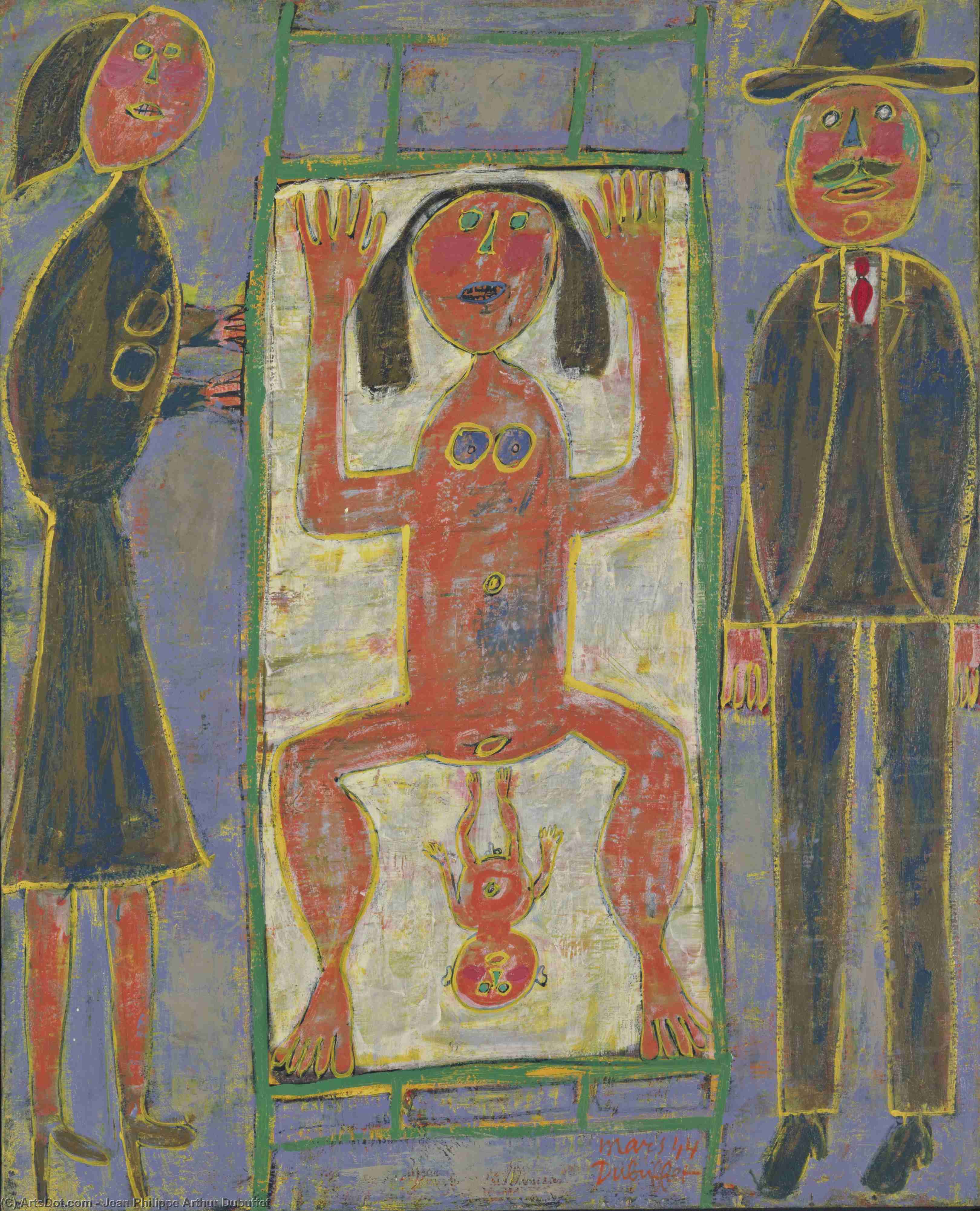 Childbirth — Jean Philippe Arthur Dubuffet