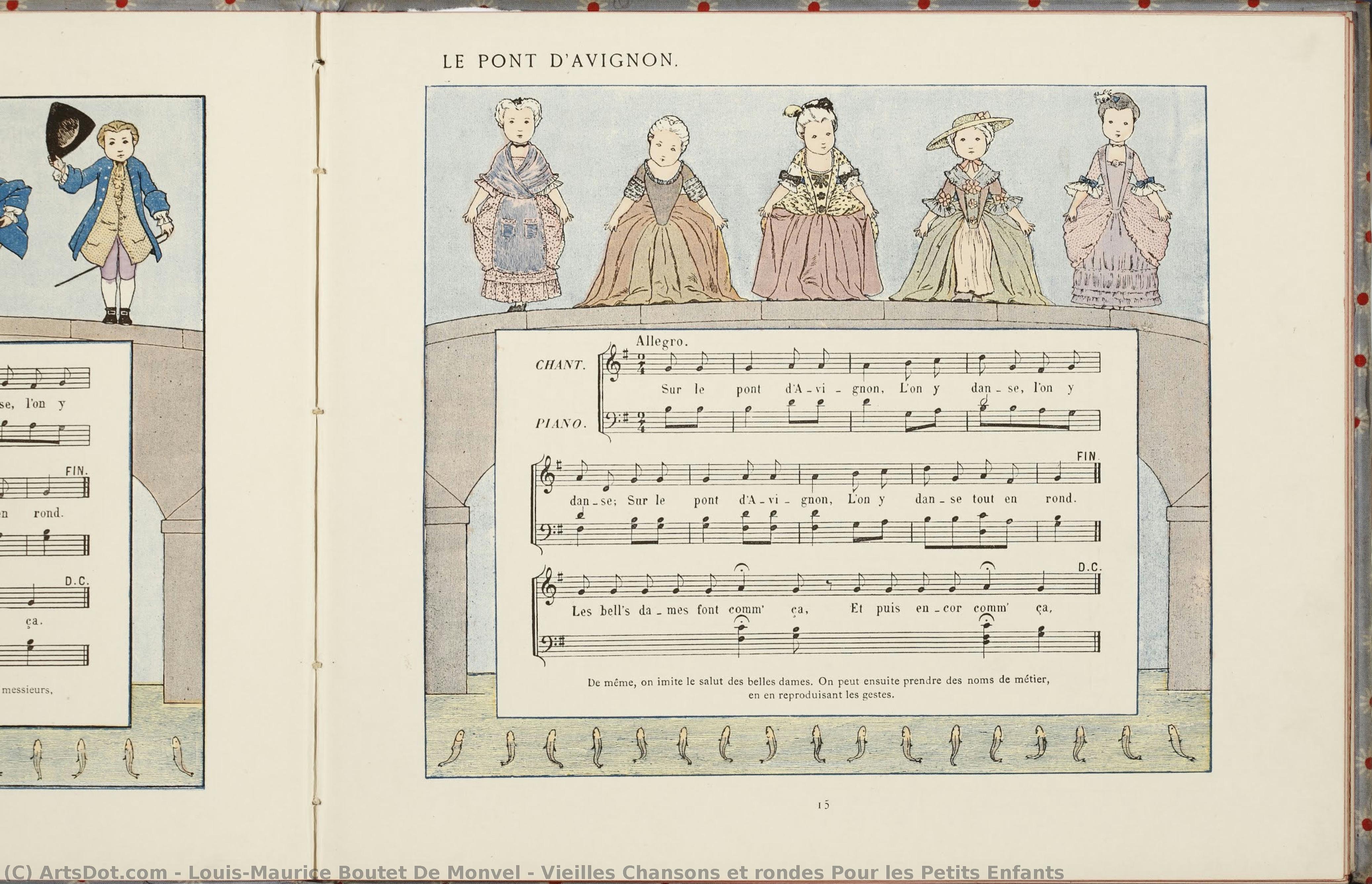 Vieilles Chansons Et Rondes Pour Les Petits Enfants — Louis-maurice Boutet De Monvel