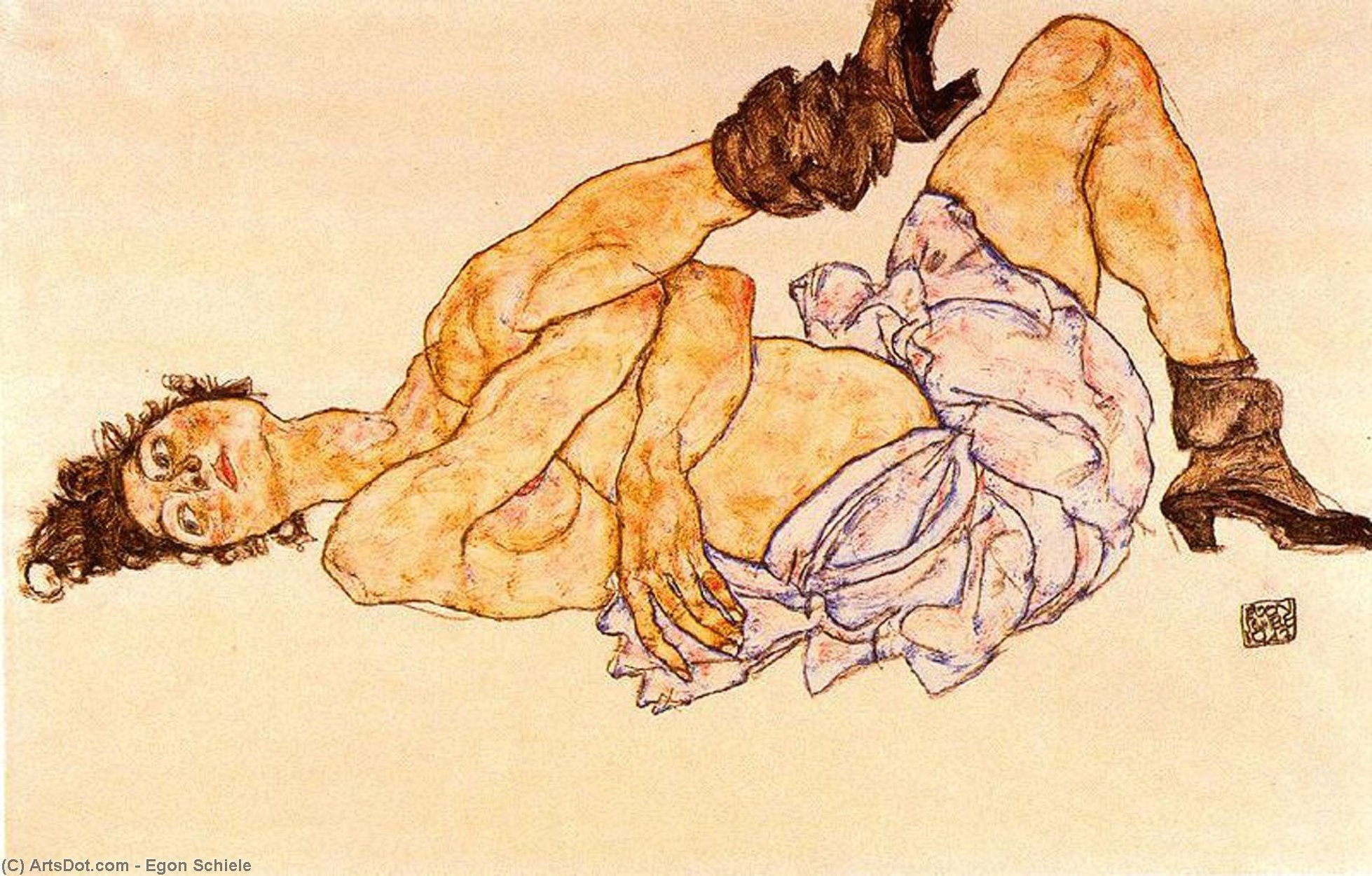 Untitled (590) — Шиле