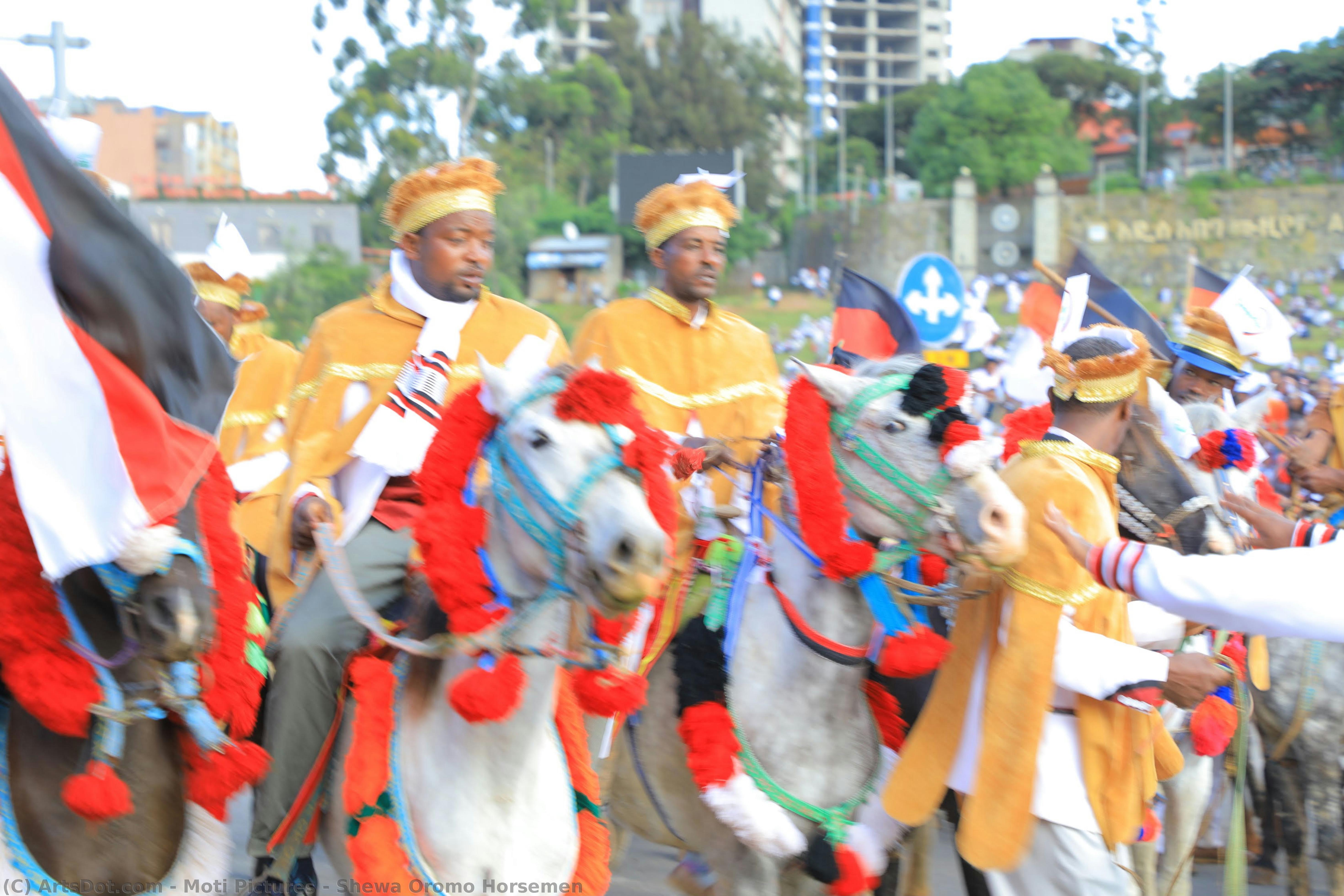 Shewa Oromo Horsemen — Moti Pictures