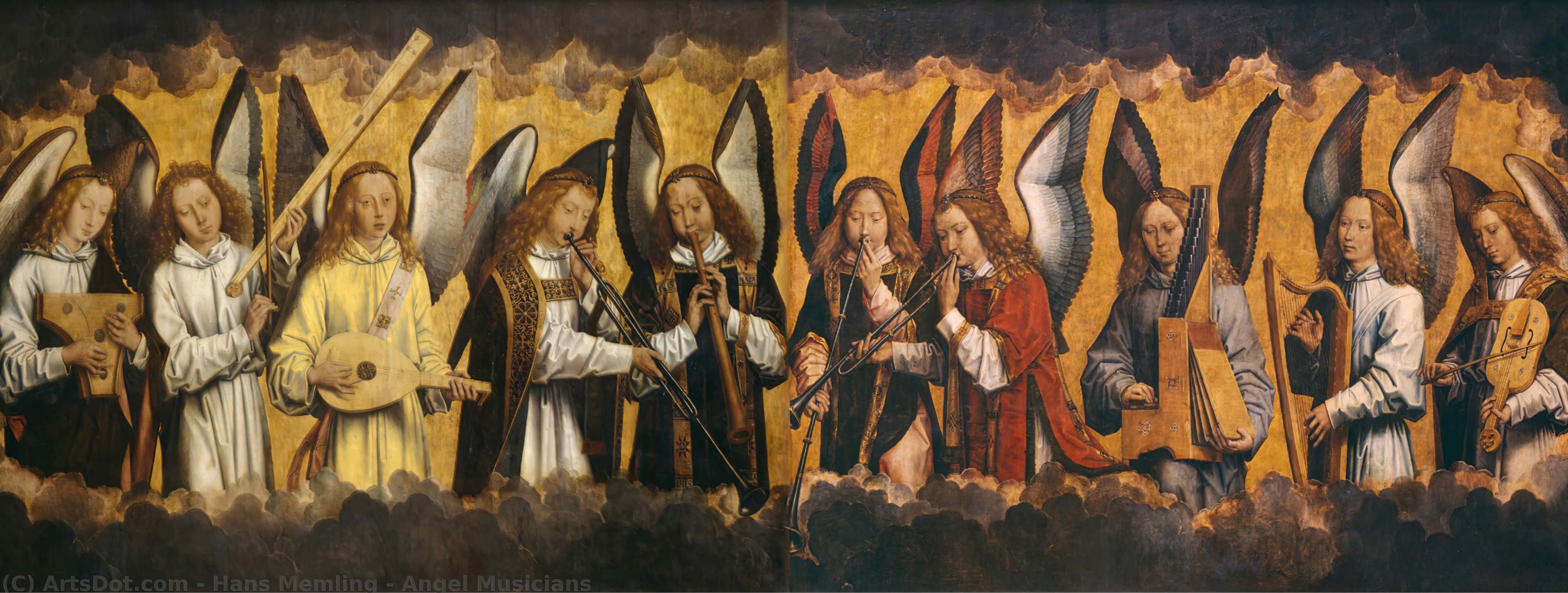 Angel Musicians — Ханс Мемлинг