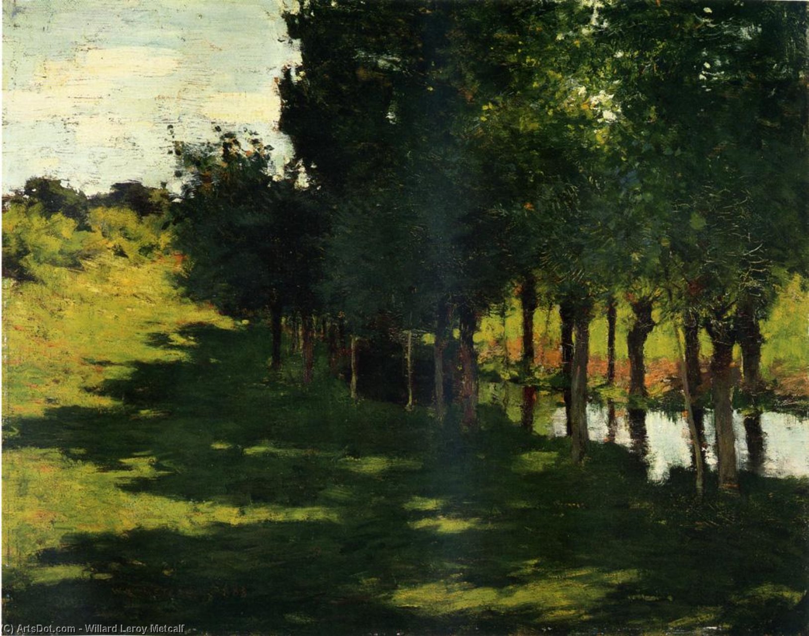 Sunlight And Shadow — Willard Leroy Metcalf