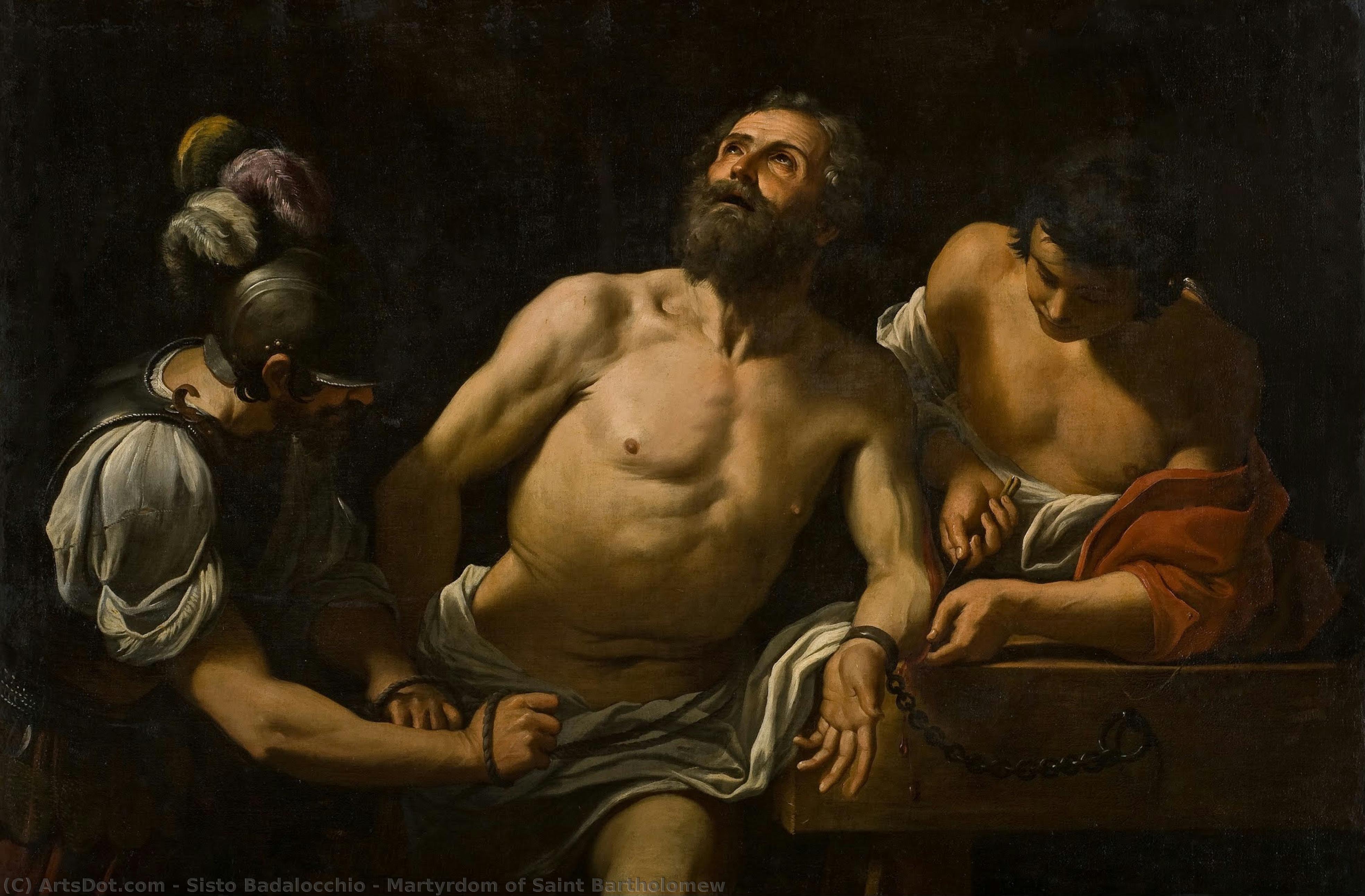 Martyrdom Of Saint Bartholomew — Sisto Badalocchio