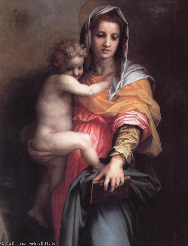 Madonna Der Harpyien (detail) — Andrea Del Sarto