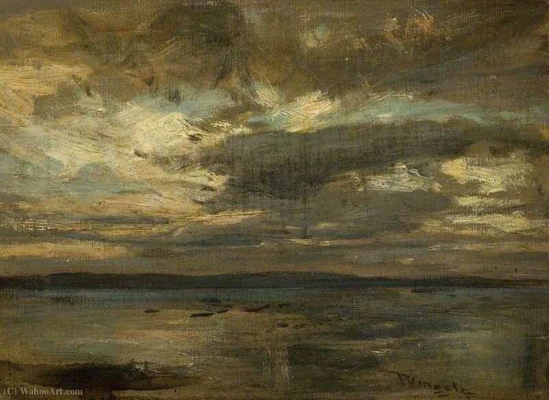 Coast Scene, Sunset — James Lawton Wingate