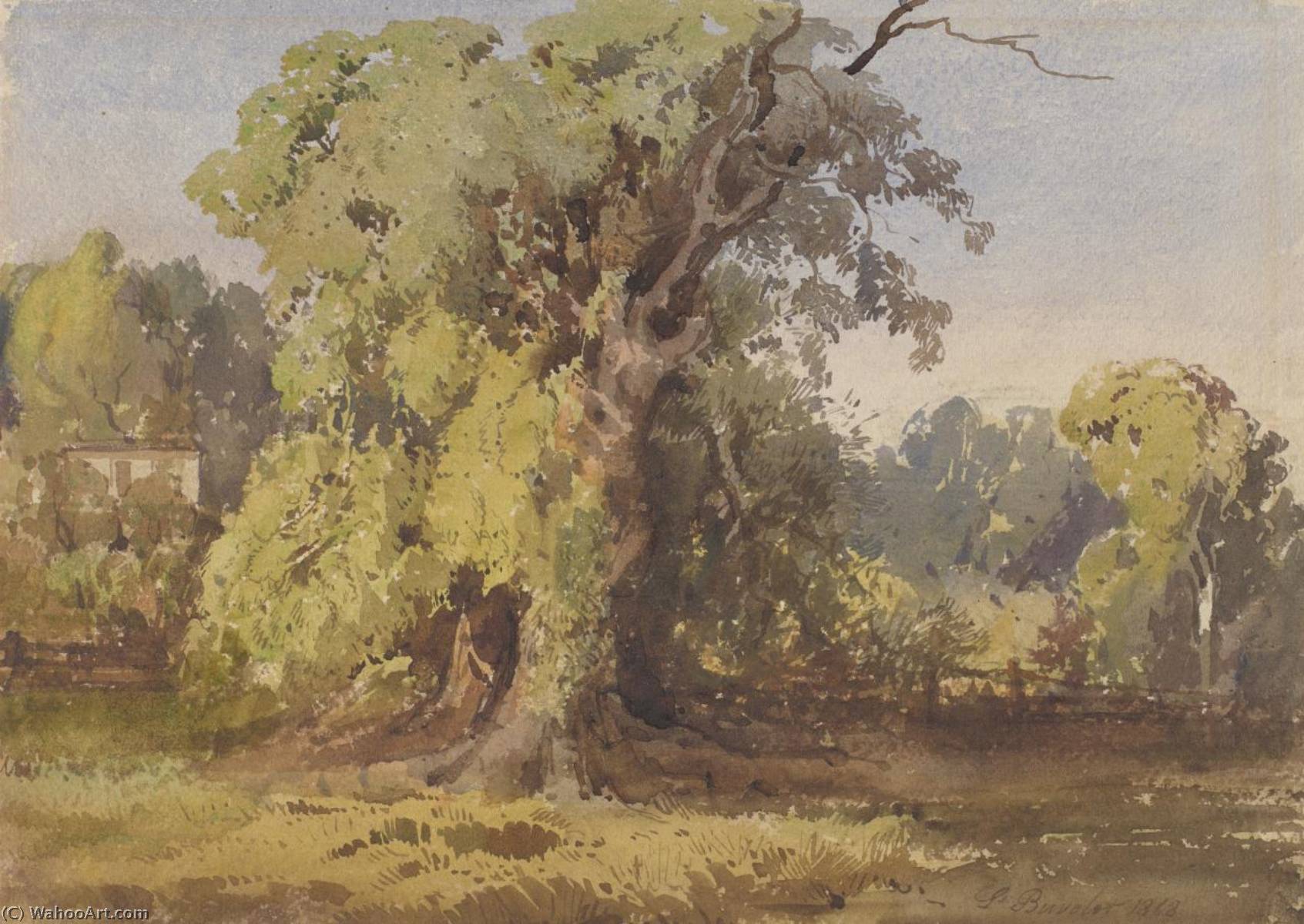 Home And Gums — Abram-louis Buvelot